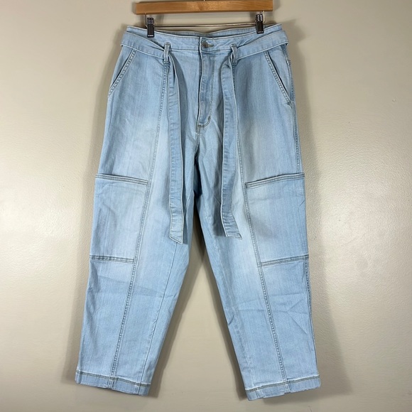 Universal Thread Belted Cargo Jeans - Picture 1 of 4